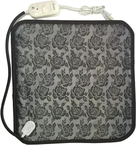 17.7"x17.7" Pet Dog Cat Waterproof Electric Heating Mat Bed Warming Pad with Anti Bite Tube
