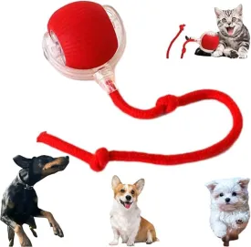 2025 New Electric Dog Ball Toy,Electric Ball Dog Toy for Cat,360 Smart Automatic Interactive Rolling Dog Ball, Smart Interactive Pet Toy Ball,Automatic Dog Toy,Interactive Dog Toys,Gift for kids