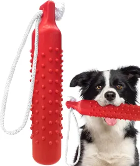 BINGPET Dog Float Bumper Toy,10.8 Inch Large Training Dummy Retrieving Bumpers Summer Pool Toy Tug Game for Large XL Dogs Retriever