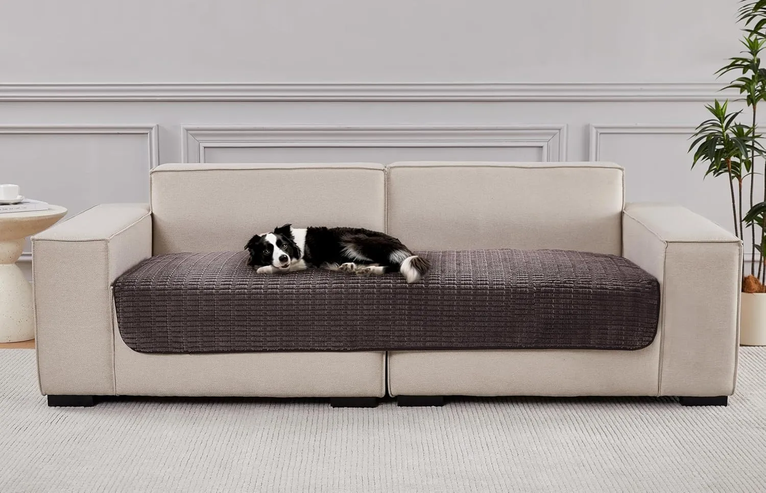 Couch Covers Sofa Seat Covers, Anti-Slip Dog Mat Pet Pad Blanket for Sofa Chair Recliner Bed Furniture Protector Washable (Coffee, 40x60 inch)