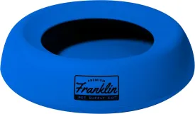 Franklin Pet Supply Travel Pet Silicon Bowl 27oz.  No Spill  BPA Free  Splash Proof  for Water and Food  Travel Smart Design  Portable Car Design  for Larger Dogs,Blue