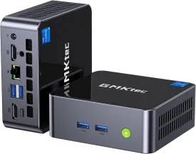 GMKtec M3 Plus Mini PC with Intel Core i9 12900HK(14C/20T 5.0 GHz), 32GB DDR4 RAM 1TB NVMe SSD, Mini Desktop Computer Triple 4K Display, WiFi 6, BT5.2, USB-C