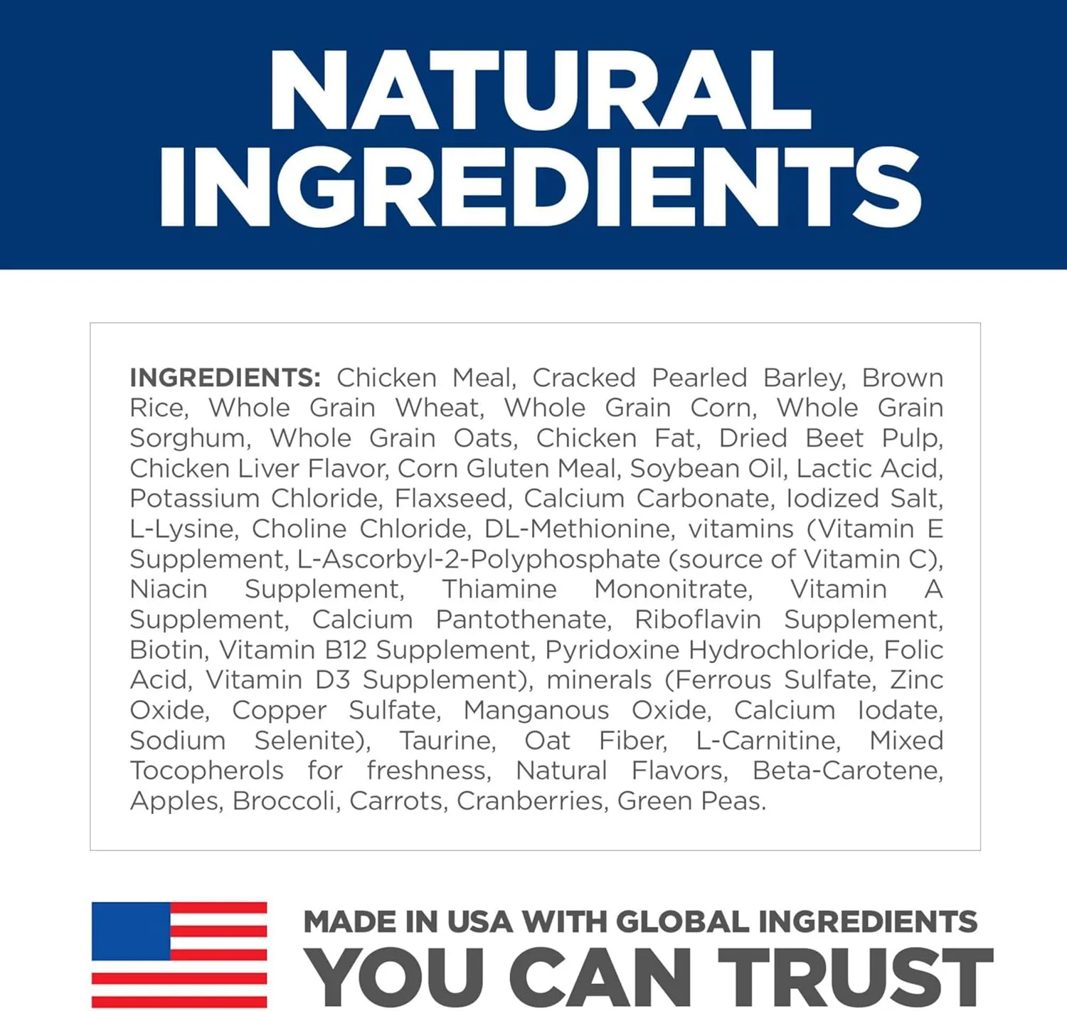 Hill's Science Diet Large Breed, Senior Adult 6 , Large Breed Senior Premium Nutrition, Dry Dog Food, Chicken Recipe, 33 lb Bag