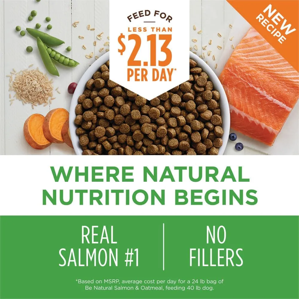 Instinct Be Natural Salmon & Brown Rice Dry Dog Food, 4.5 lb. Bag
