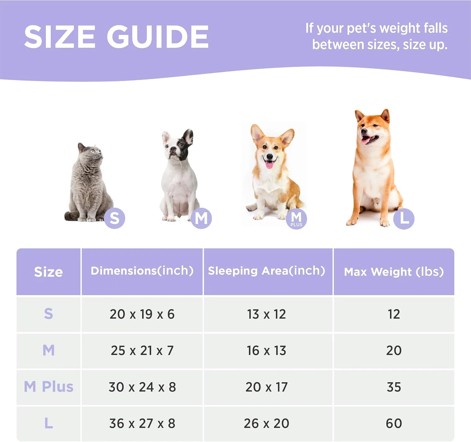 Lesure Fluffy Dog Beds for Small Dogs - Orthopedic Rectangle Calming Pet Sofa, Plush Bubble Bolster Puppy Bed with Removable Washable Cover and Nonskid Bottom,25x21x7inches,Brown