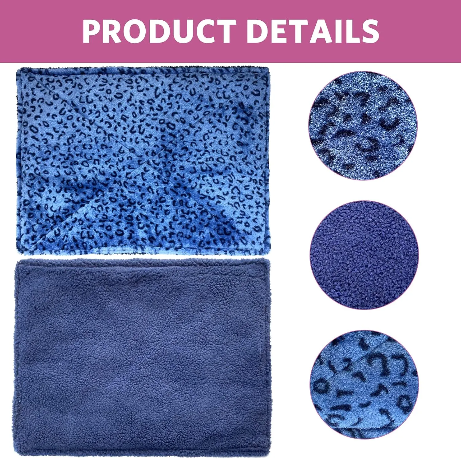 MARUNDA Self Warming Cat Bed, Super Soft Dog Bed, Self Heating Cat Pad