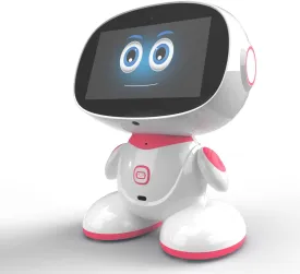 Misa 2: Playful Learning STEM Robot | Programmable, Voice-Activated AI Tutor, Autonomous, Educational Games, Smart AI Skills, Translation, Multilingual Assistant for Kids  Rose Petal