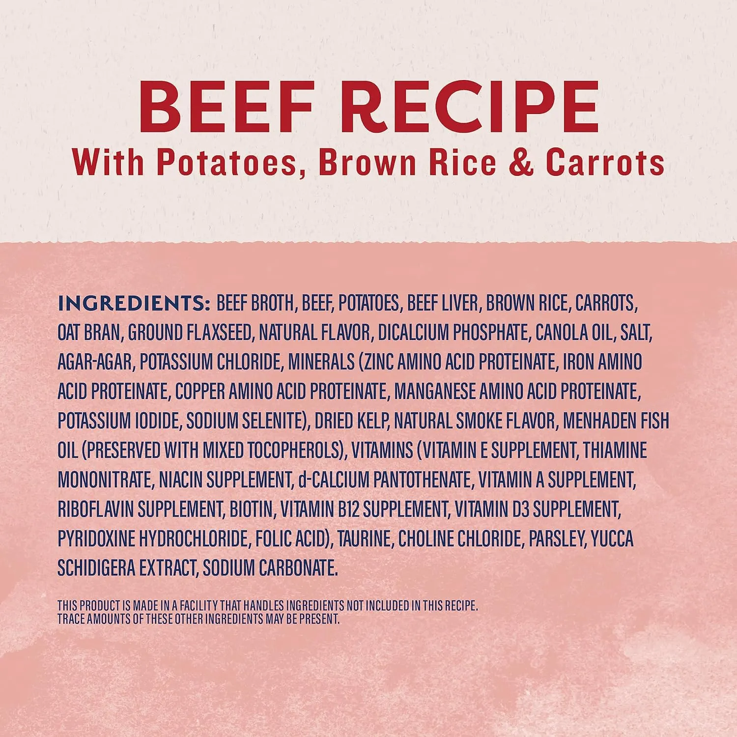 Natural Balance Ultra Premium Wet Dog Food, Beef Formula with Potatoes, Carrots & Brown Rice, 13 Ounce Can (Pack of 12)