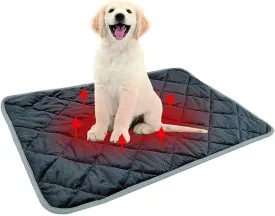Non-Electric Pet Warming Pad - Thermal Cat & Dog Bed Mat for Indoor & Outdoor Use