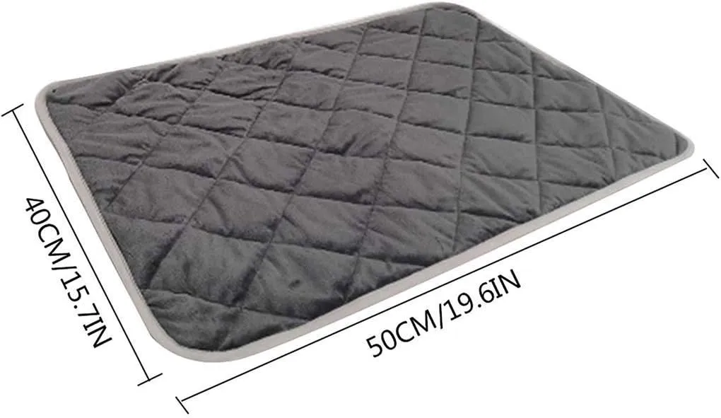 Non-Electric Pet Warming Pad - Thermal Cat & Dog Bed Mat for Indoor & Outdoor Use