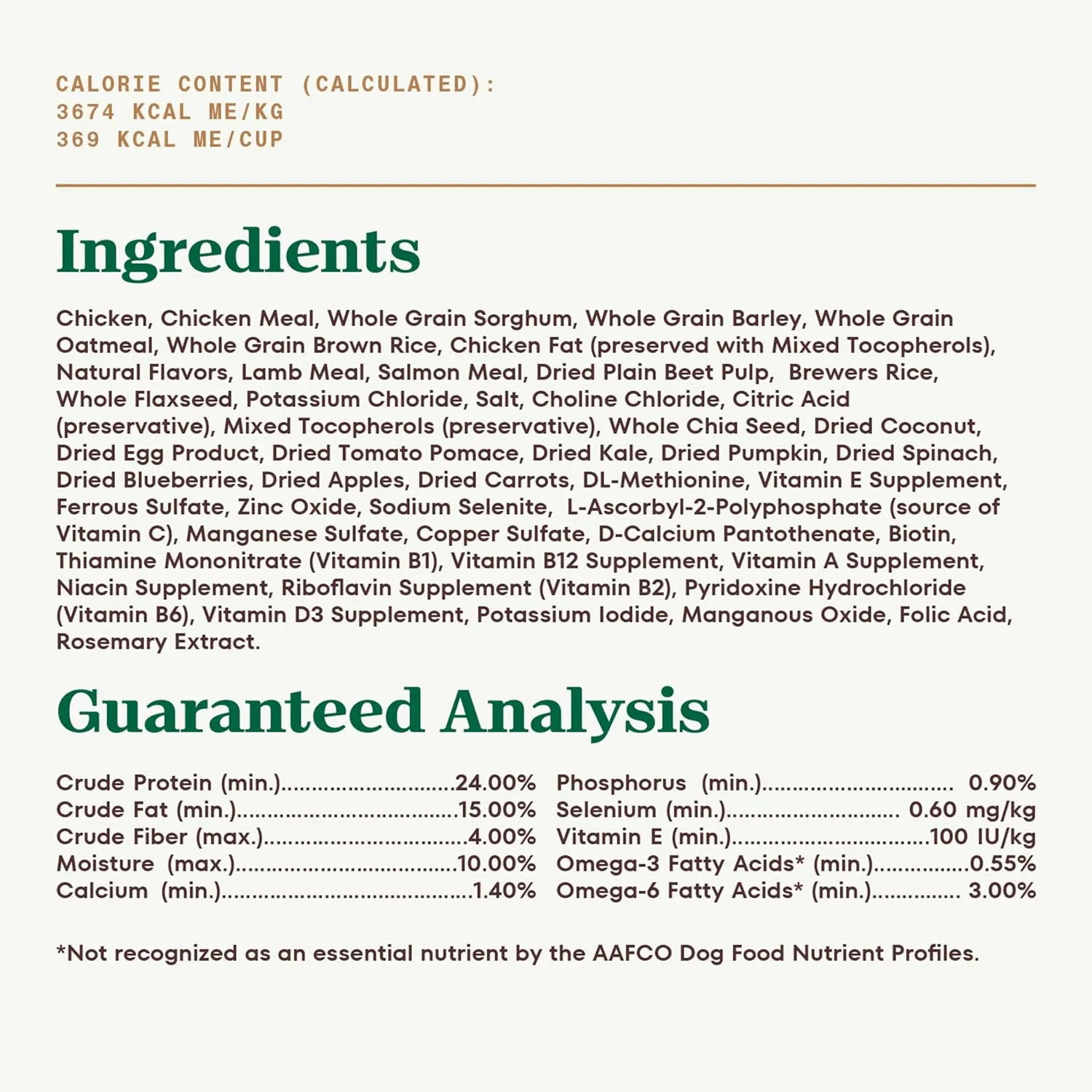 Nutro Ultra Adult Dry Dog Food with a Trio of Proteins from Chicken, Lamb and Salmon, 30 lb. Bag