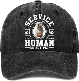 Personalized Vintage Washed Denim Dad Hat, Custom Baseball Cap for Dog Lovers, Fathers Day, for Dad, Papa
