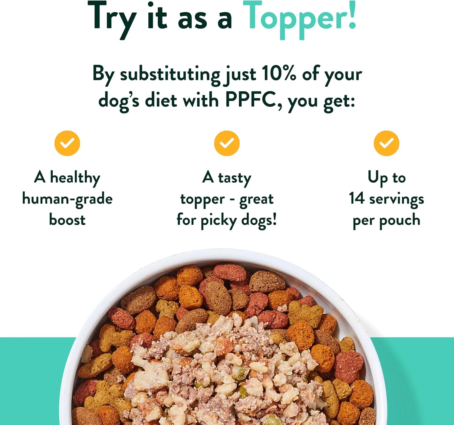 Portland Pet Food Company Rosies Beef N' Rice Fresh Dog Food Pouches - Human-Grade, Gluten-Free Wet Pet Meal Topper & Mixers - Small & Large Breed Puppy & Senior Dogs - Made in the USA - 8 Pack