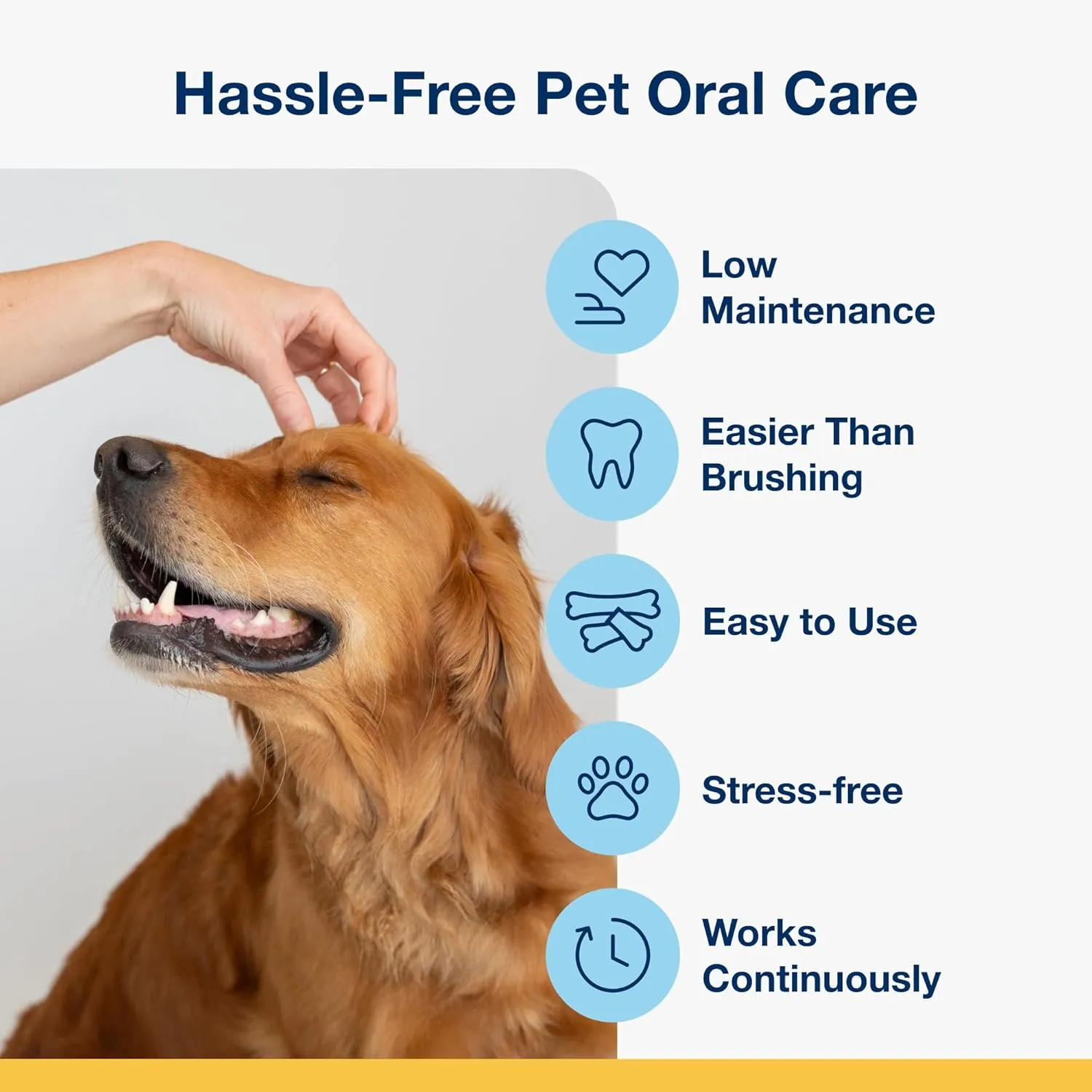 ProDen PlaqueOff System Dental Care Bones - Dog Teeth Cleaning Bones for Oral Hygiene -Medium/Large Canine Formula - Bacon Flavor -17 oz(Packaging May Vary)