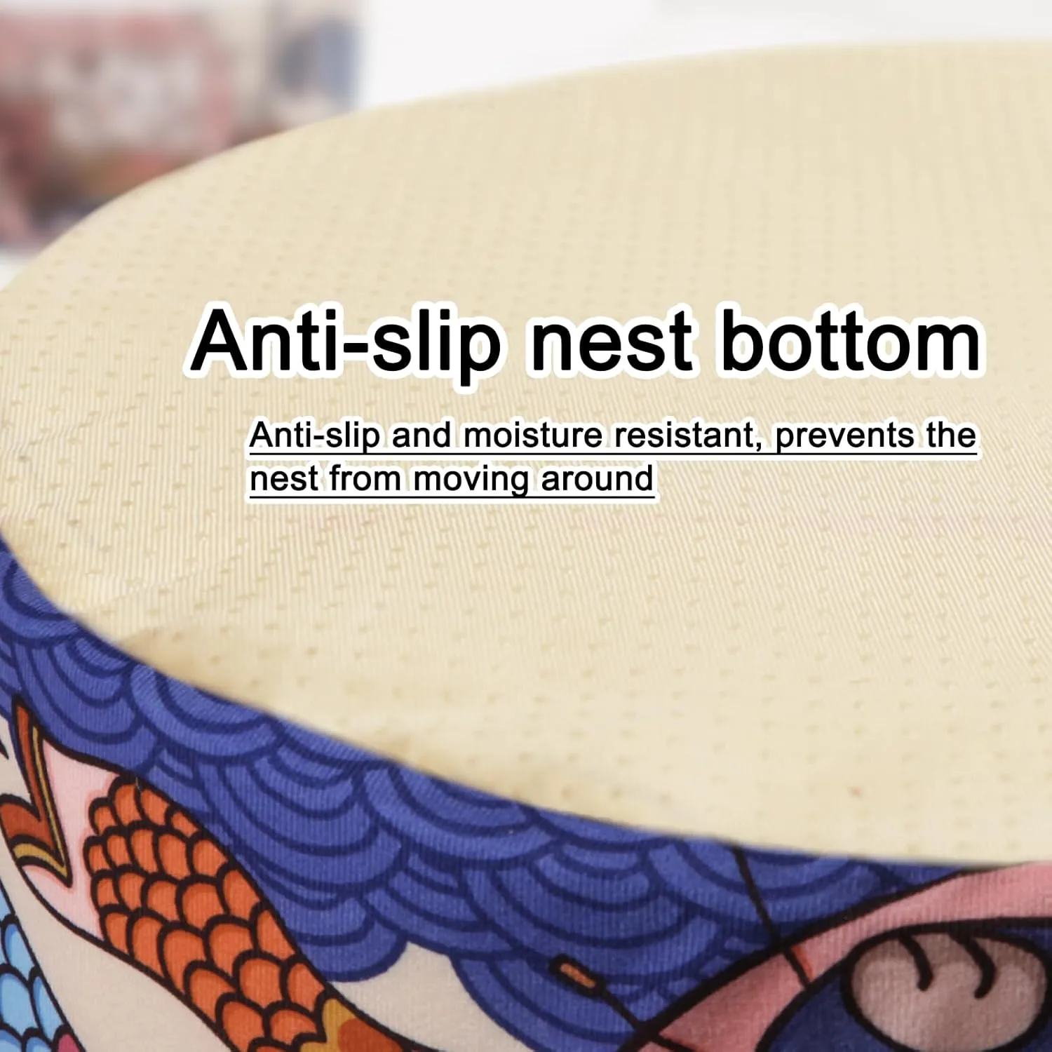  Ramen Noodle Dog & Cat Bed,Keep Warm and Super Soft Creative Pet Nest for Indoor Cats,Removable Washable Cushion for Small Medium Large Dogs and Cats