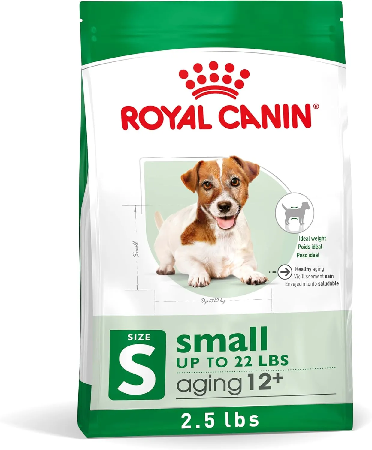Royal Canin Size Health Nutrition Small Aging 12  Dry Dog Food, 2.5 lb bag