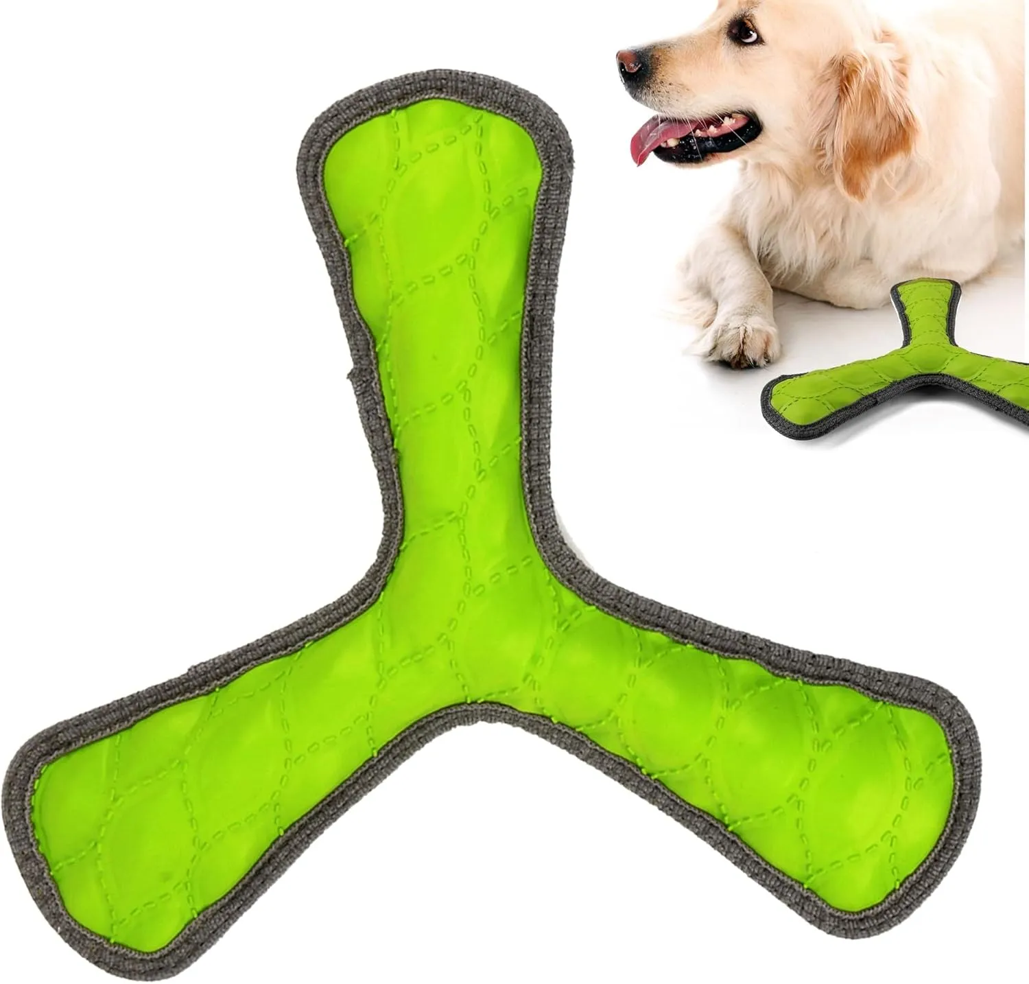 SuperChewy Tough Floating Dog Water Toy Strong Natural Rubber | Great Dog Fetch Toy | Pool Swimming Toy for Puppy| Durable Training Toy for Non-Aggressive Chewers