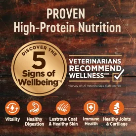 Wellness Core Natural Grain Free Dry Dog Food, Lamb, 4-Pound Bag (Pack of 2)