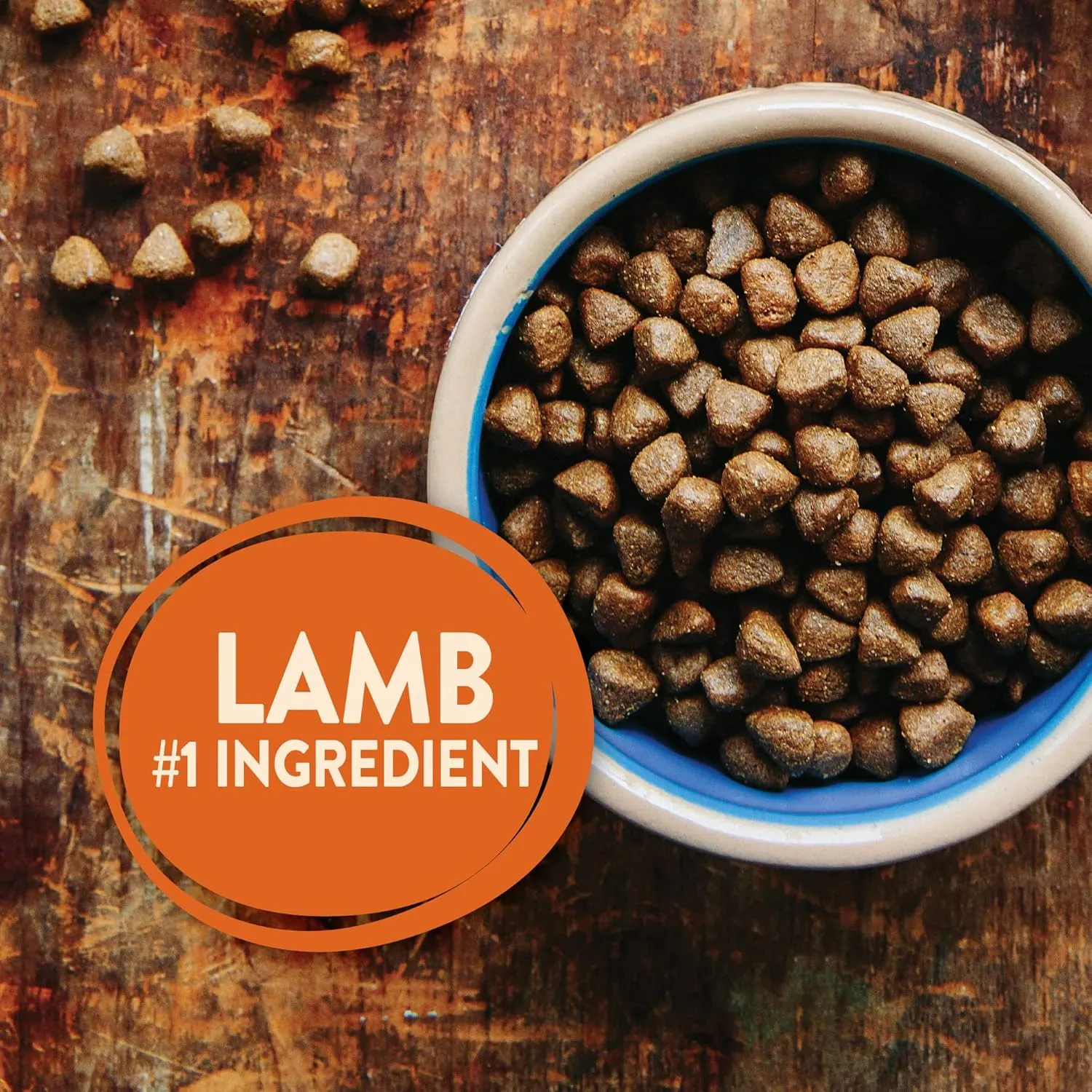 Wellness Core Natural Grain Free Dry Dog Food, Lamb, 4-Pound Bag (Pack of 2)