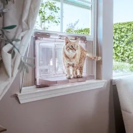 Window Catio & Perch  Premium Outdoor Freedom & Indoor Joy for Cats, Enrichment & Stress Relief, All Weather Comfort, Easy to Clean, Install & Portable Design, 2-Year Protection, USA Made